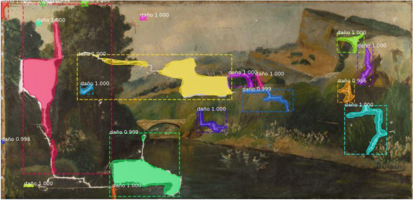 ARTDET an AI tool to Detect Art Deterioration in Paintings